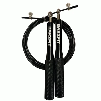 Скоростная скакалка BAR2FIT BLACK B2F-2