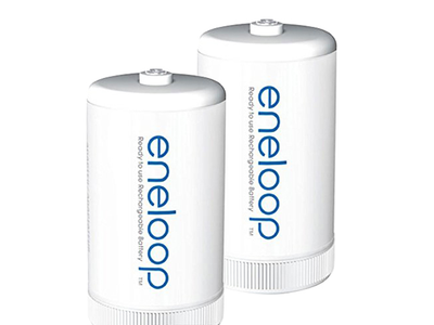 Адаптер Без бренда Eneloop (BQ-BS1E/2BC) с AA на D 2шт. (1011-372-00)