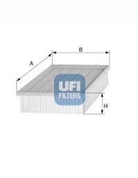 Повітряний фільтр UFI 3000700 Volvo C70, V70, XC70 3528093, 35280932, 9141094