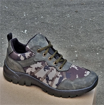 Кросівки чоловічі тактичні 42р піксель хакі камуфляж черевики Код: 2098