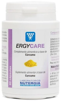 Дієтична добавка Nutergia Ergycare Curcuma 60 капсул (8436031732061)