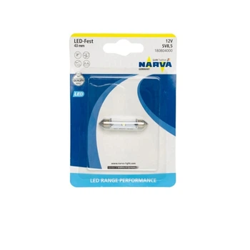 Світлодіодна лампа Narva 18080-01B С5W 12V SV8.5 LED 0.6W 43mm