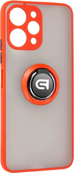 Чехол для смартфона Xiaomi Redmi 12 4G ArmorStandart Frosted Matte Ring Red (ARM68905)