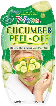 Маска-плівка для обличчя "Огірок" 7th Heaven Cucumber Peel Off Mask 10ml (905874-824560-2)