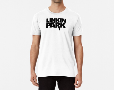 Мужская футболка Stedman с принтом Linkin Park Белый XXL