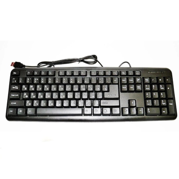 Клавиатура для компьютера проводная KEYBOARD (TC-01) / X1 / K107, Черная (НФ-00007551)
