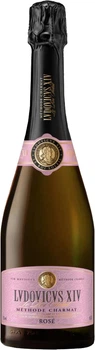 Вино ігристе LUDOVICUS XIV Rose рожеве брют 0.75 л 11% (3701312800506)