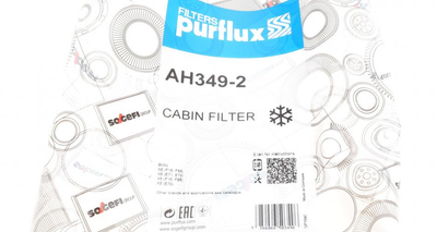 Фильтр салона Purflux AH349-2 BMW X5, X6 64116945593, 64119248294, 64316945585