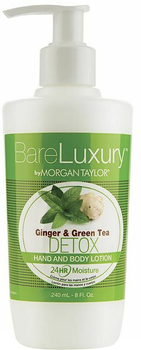 Лосьйон для тіла Morgan Taylor Bare Luxury Detox зволожуючий з імбирем та зеленим чаєм 240 мл (813323026707)