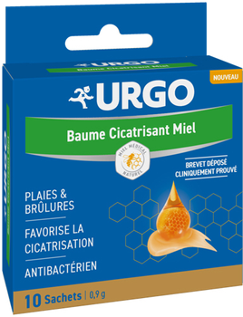 Гель для тіла Urgo Honey Healing Cream Envelopes 10 х 5 мл (3664492000909)