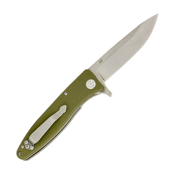 Нож складной карманный Ganzo G728-GR (Liner Lock, 89/200 мм)