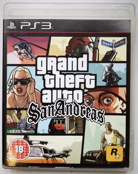 Grand Theft Auto San Andreas, Б/У, английская версия - диск для PlayStation 3
