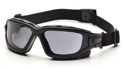 Баллистические очки с ремешком Pyramex I-FORCE SLIM Gray (2АИФО-20)
