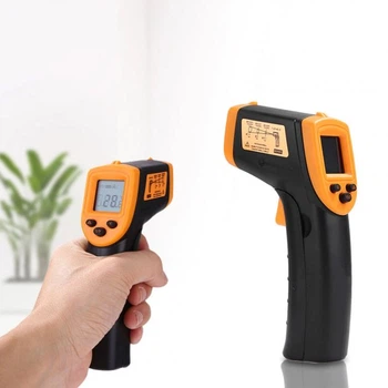 Промышленный градусник TEMPERATURE AR 360 бесконтакный желтый