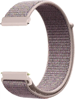 Нейлоновий ремінець Sport Loop (20 мм) Grey Pink (28073-06)