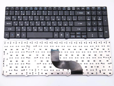 Клавіатура для Acer 5733, 5736, 5738, 5739, 5740, 5741, 5742, 5745, 5750, 5810T, 5810TG, 5820, 7235 (UA Black) (54753