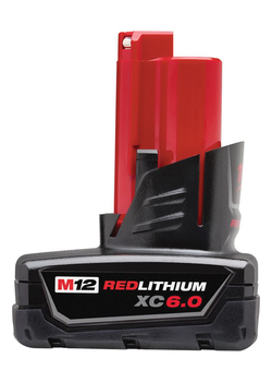Аккумулятор Milwaukee M12 6.0Ah REDLITHIUM 48-11-2460