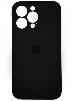 Чохол силіконовий Full Silicone Case for iPhone 14 Pro Black (з захистом камери)