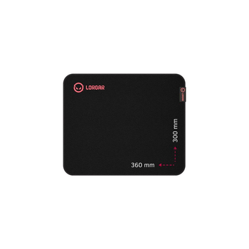 Коврик для мышки Lorgar Main 323 Black/Red (LRG-GMP323)