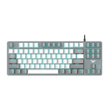 Клавиатура Aula F3287 Keycap KRGD Blue USB UA White/Grey (6948391240688)