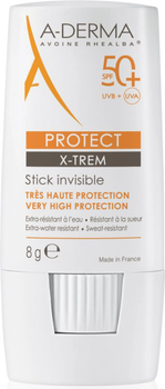 Krem przeciwsłoneczny w sztyfcie A-Derma Protect X-Trem Stick for Sensitive Areas SPF50+ 8 g (3282770206210)