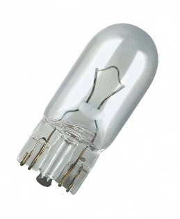 Указательная лампа накаливания OSRAM 2825 W5W 12V W2,1X9,5D 5X10FS