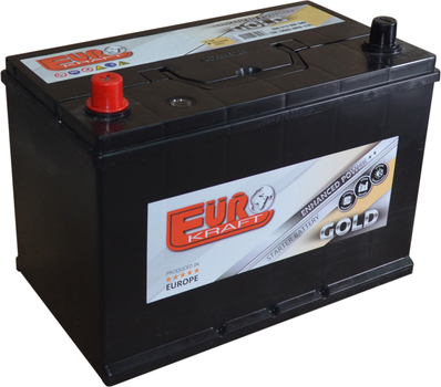 Аккумулятор автомобильный Monbat EUROKRAFT GOLD ASIA 100 А/час D31 (+/-) EN800 (СТ-00147098)