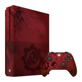 Консоль Microsoft Xbox One S Gears Of War Limited Edition 2TB Red Б/У