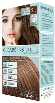 Крем-фарба з окислювачем Cleare Institute Colour Clinuance 5.3 Light Golden Brown 170 мл (8429449031154)