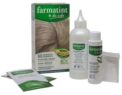 Farba kremowa bez utleniacza do włosów Farmatint Gel Coloración Permanente 8c-rubio Claro Ceniza 35 ml (8470001789396)
