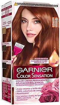 Farba kremowa z utleniaczem Garnier Color Sensation Intensissimos 6.46 Cobre Intenso 110 ml (3600541607187)
