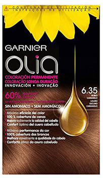 Farba kremowa bez utleniacza Garnier Olia Permanent Coloring 6.35 Blond Caramel 60 ml (3600541292796)