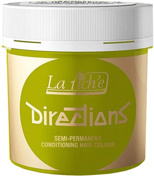 Farba kremowa bez utleniacza do włosów La Riche Directions Semi-Permanent Conditioning Hair Colour Fluorescent Yellow 88 ml (5034843001875)