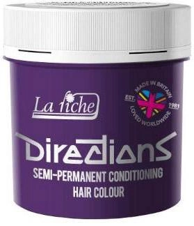 Farba kremowa bez utleniacza do włosów La Riche Directions Semi-Permanent Conditioning Hair Colour Violet 88 ml (5034843001110)