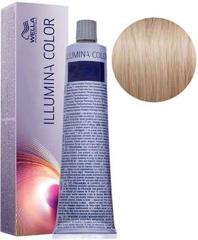 Farba kremowa z utleniaczem do włosów Wella Illumina 9/60 Very Light Violet Natural Blonde 60 ml (8005610539041)