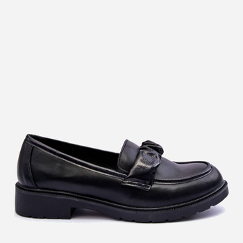 Damskie loafersy S.Barski HY335 37 Czarne (5905677681376)