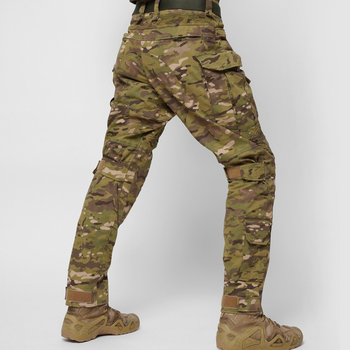 Тактические штурмовые штаны UATAC Gen 5.2 L Мультикам Дуб с наколенниками