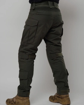 Тактичні штурмові штани UATAC Gen 5.2 XL Олива з наколінниками