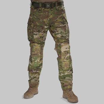 Тактические штурмовые штаны UATAC Gen 5.4 L Multicam с наколенниками