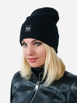 Шапка Malisa Аксель 15-1074-DX-218 54-58 Чорна