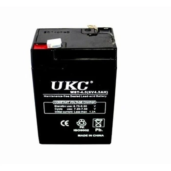Герметичный кислотно-свинцовый аккумулятор BATTERY RB 640 6V 4A UKC