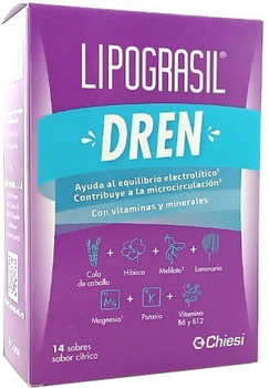 Suplement diety Lipograsil Drenaż z działaniem remineralizującym cytrynka 14 szt (8470001656834)