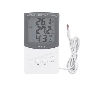 Термометр с гигрометром RIAS 318 White (2_006826)