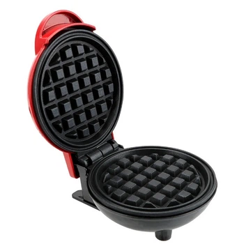 Вафельниця електрична RIAS WQ-H603 mini 350W Red (3_03731)