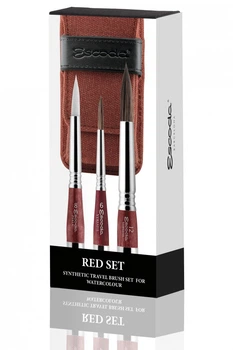 Набор кистей для акварели Travel RED Escoda