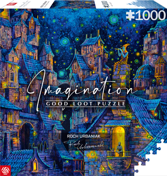 Puzzle Good Loot Imagination Roch Urbaniak Koncert na kominie 1000 elementów (5908305238553)