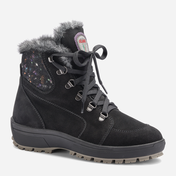 Zimowe buty trekkingowe damskie wysokie Olang Anency.Tex 81 39 25.4 cm Czarne (8026556639916)