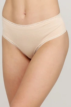Трусики стринг Fleri 5(XL) Бежевый (69279)