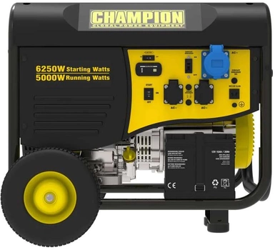 Генератор бензиновий Champion 5500 Вт 5/5.5 кВт (CPG6500E2-EU)