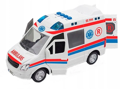 Автомобіль швидкої допомоги Madej Ambulans пластмасова (5903631416668)